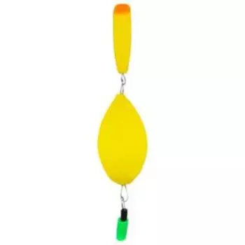 Поплавок двойной №3, цвет жёлтый