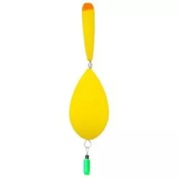 Поплавок двойной №4, цвет жёлтый