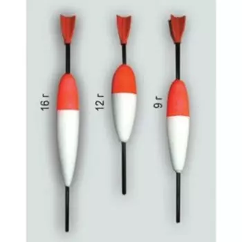 Поплавок летний "ДАРТС" 9гр. (5шт.) (Пирс)