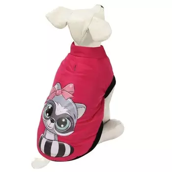 Попона утепленная Be Trendy "Милашка", размер L, розовая (ДС 35 см,ОШ 33,ОГ 46)