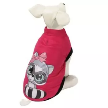 Попона утепленная Be Trendy "Милашка", размер S, розовая (ДС 25 см.ОШ 27,ОГ 38)