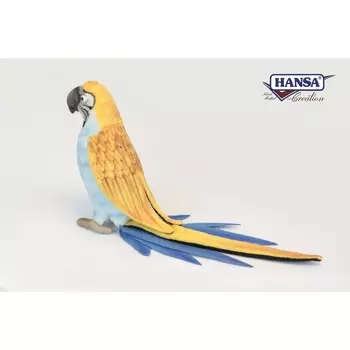 Попугай ара, сине-жёлтый, 37 см