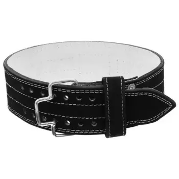 Пояс для пауэрлифтинга с пряжкой ONLYTOP, 2 иглы, р. M, цвет чёрный