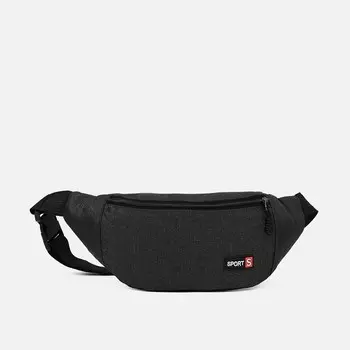 Поясная сумка на молнии, цвет хаки