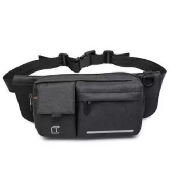 Поясная сумка TANGCOOL TC906 темно-серый, 7"