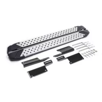 Порог-площадка "Bmw-Style" RIVAL, Lada 4x4 1993-н.в., с крепежом, D128AL.6004.1