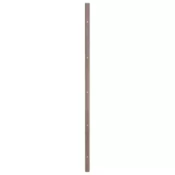 Порог с монтажным каналом 25х900 мм, Бук белый