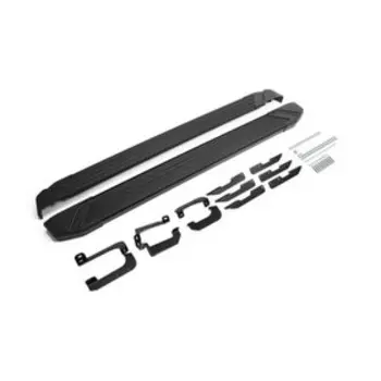 Пороги на автомобиль "Black" Rival Exeed LX 2022-н.в./Chery Tiggo 4 Pro 2022-н.в./7 2019-2020/7 Pro 2020-н.в./8 2020-н.в./8 Pro 2021-н.в./8 Pro Max 20