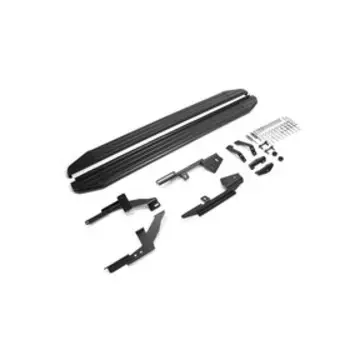 Пороги на автомобиль "Premium-Black" Rival для Lada Xray 2015-н.в., 173 см, 2 шт., алюминий, A173ALB.6002.1