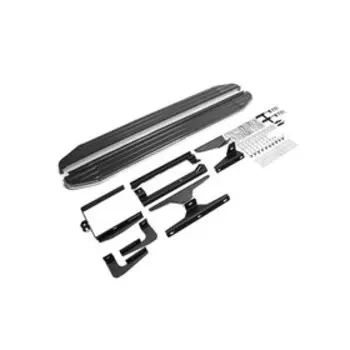 Пороги на автомобиль "Premium" Rival для Lexus NX 2014-2017, 173 см, 2 шт., алюминий, A173ALP.3202.1