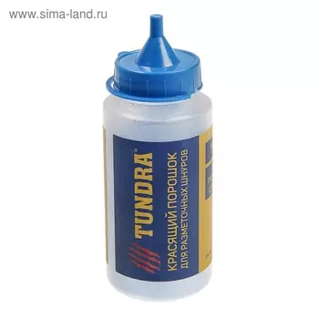 Порошок красящий для малярных шнуров ТУНДРА, синий, 110 г