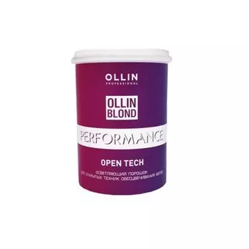Порошок осветляющий Ollin Professional Blond Performance, для открытых техник обесцвечивания волос, 500 г
