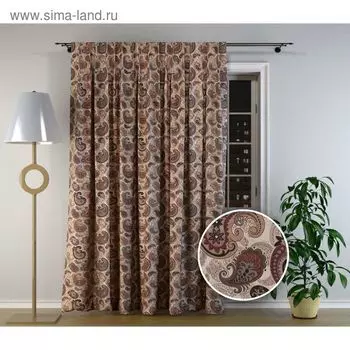 Портьера «Элеонора», размер 180 x 275 см