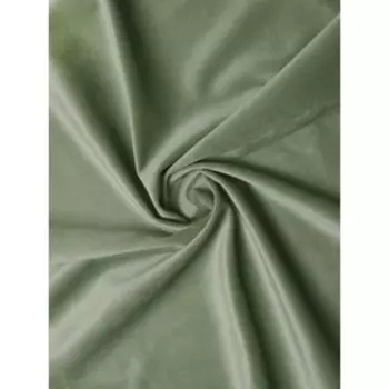 Портьера, размер 200 х 260 см, велюр, зелёный