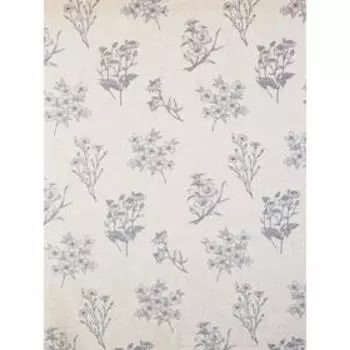 Портьерная штора «Лён», размер 200x260 см белый