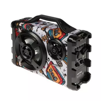 Портативная караоке система Smartbuy SPITFIRE, 20 Вт, FM, AUX, USB, BT, Li-Ion 1800 мАч