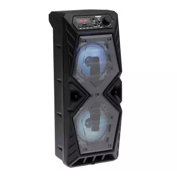 Портативная караоке система Telefunken TF-PS1276B, 35 Вт, FM, AUX, USB, BT, 1200 мАч, чёрная