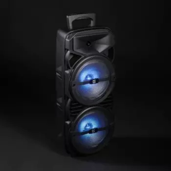 Портативная колонка Defender Boomer 30, 30Вт, 1800мАч, BT, FM, USB, microSD, AUX, подсветка