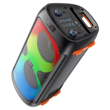 Портативная колонка Hoco BS53, 3600 мАч, BT5.1,20 Вт*2, TF card,USB, AUX, FM-радио, чёрная