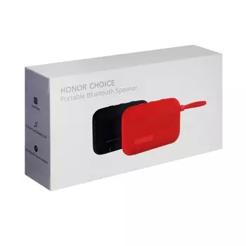 Портативная колонка Honor Choice MusicBox M1, 1000 мАч, 5 Вт, USB, BT 5.3, красная