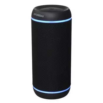 Портативная колонка Hyundai H-PAC380, 30Вт, BT, microSD, USB, AUX, IPX6, 6600мАч, черная