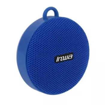 Портативная колонка INWA AS-63, 5 Вт, 750 мАч, водонепроницаемая, крепление на руль, синяя