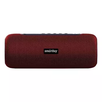 Портативная колонка Smartbuy HERO, 16 Вт, 1500мАч, BT, FM, USB, AUX, IPX5, красная