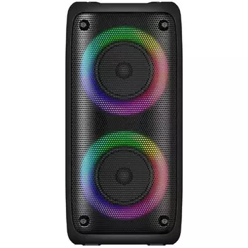 Портативная колонка Telefunken TF-PS1279B, 40 Вт, 2400мАч, BT, microSD, AUX, подсветка, IPx4