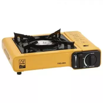 Портативная плита c переходником под большой баллон, 34,3 x 28,4 x 11,3 см