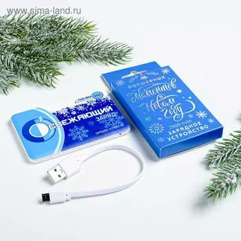 Зарядное устройство «Освежающий заряд», 2500 mAh