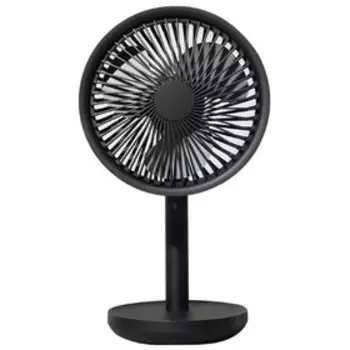 Портативный вентилятор Xiaomi Solove F5, наклонно-поворотный, 3 скорости, 4000 мАч, черный