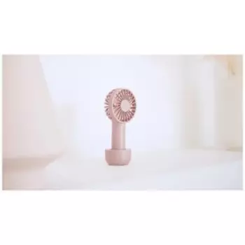 Портативный вентилятор Xiaomi Solove N10, 3 скорости, Type-C, 4500 мАч, розовый
