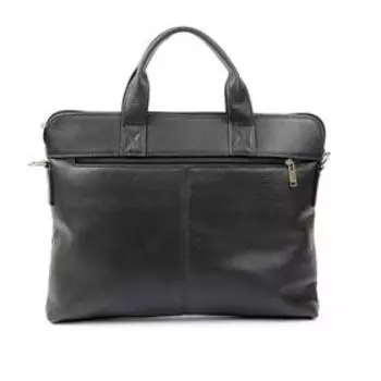 Портфель мужской наружный карман, цвет чёрный