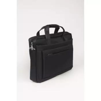 Портфель, отдел на молнии, цвет синий