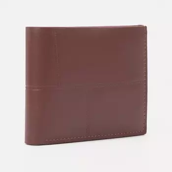 Портмоне мужское без застежки, отдел для купюр, для карт, цвет светло-коричневый