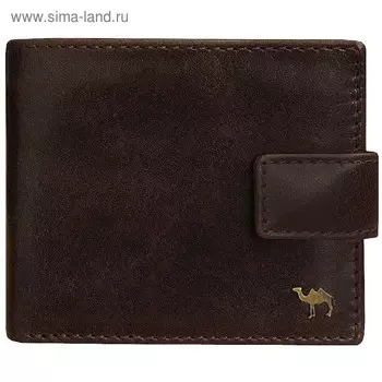 Портмоне Camel Premium, цвет коричневый