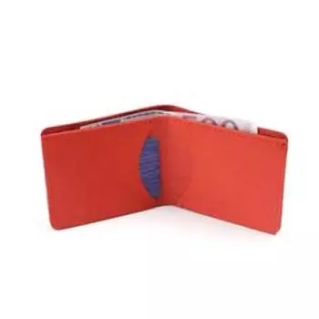 Портмоне мужское, цвет алый