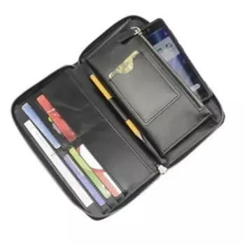 Портмоне мужское, цвет чёрный