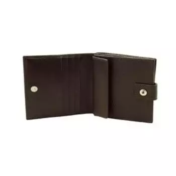 Портмоне мужское, отдел на клапане, цвет коричневый