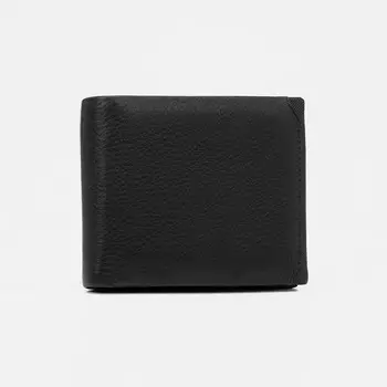 Портмоне на магните, для купюр, для карт, для монет, цвет чёрный