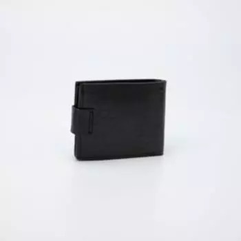 Портмоне на магните, для купюр, для карт, для монет, цвет чёрный