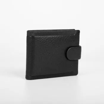 Портмоне на магните, цвет чёрный