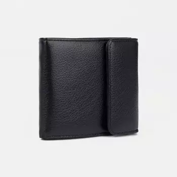 Портмоне на магните, цвет чёрный