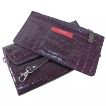 Портмоне женское, цвет фиолетовый