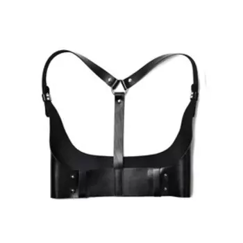 Портупея, цвет черный, 85х9см