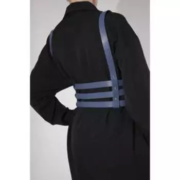 Портупея, цвет синий