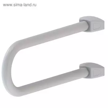 Поручень закруглённый цвет белый