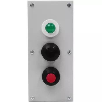 Пост кнопочный ПКУ-15-21.131-54У2 (1хСКЛ11 зел. 220В + 1хВК30-10-11110-54(1з+1р) черн. + 1хВК30-10-11110-54(1з+1р) красн. + PG-19) пост управления Электротехник ET054782