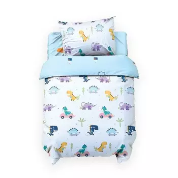 Постельно бельё беби LoveLife «Динозавры» 112х147 см, 60х120+20 см, 40х60 см