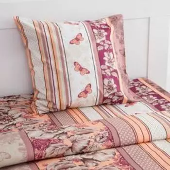 Постельное белье 1,5сп Экономь и Я «Весна» 147*210,150*215,70*70-1шт